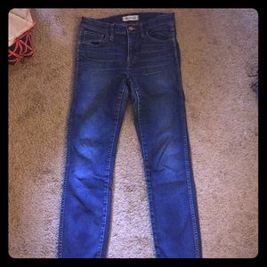 Madewell High Riser skinny jeans
